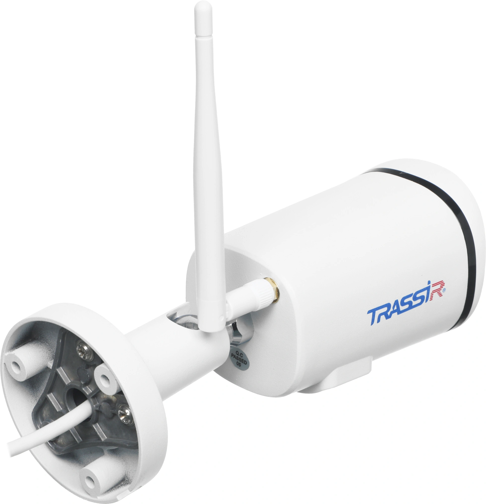 Камера видеонаблюдения IP Trassir TR-D2121IR3W Wi-Fi 3.6-3.6мм цв. корп.:белый (TR-D2121IR3W (3.6 MM)) — миниатюра 4