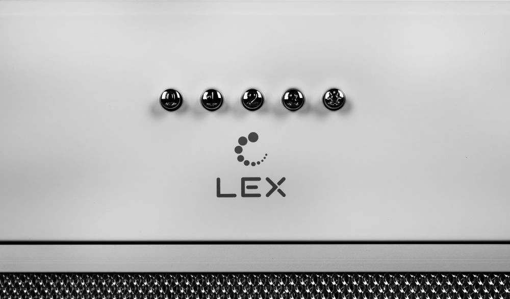 Вытяжка встраиваемая Lex GS Bloc P 600 WH белый управление: кнопочное (1 мотор) — миниатюра 5