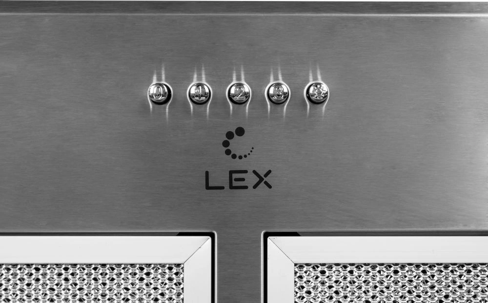 Вытяжка встраиваемая Lex GS Bloc P 900 IX нержавеющая сталь управление: кнопочное (1 мотор) — миниатюра 6