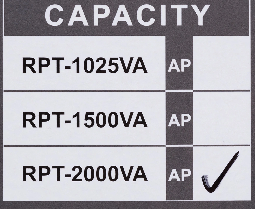 Источник бесперебойного питания Powercom Raptor RPT-2000AP LCD 1200Вт 2000ВА черный — миниатюра 19
