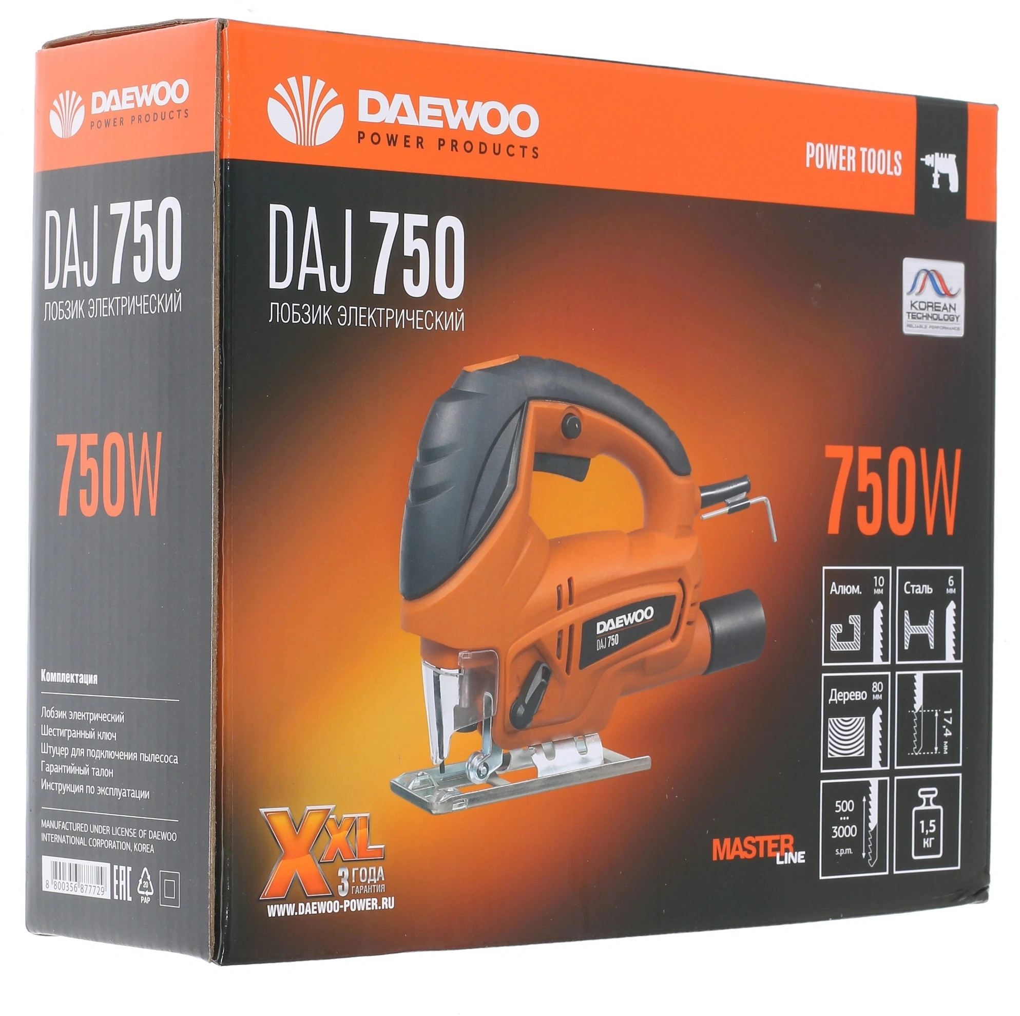 Лобзик Daewoo DAJ 750 750Вт 3000ходов/мин от электросети — миниатюра 12