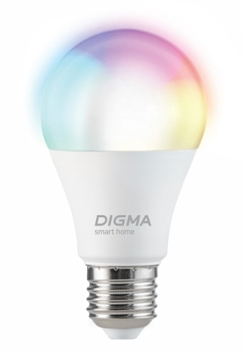 фото Умная лампа digma dilight e27 n1 rgb