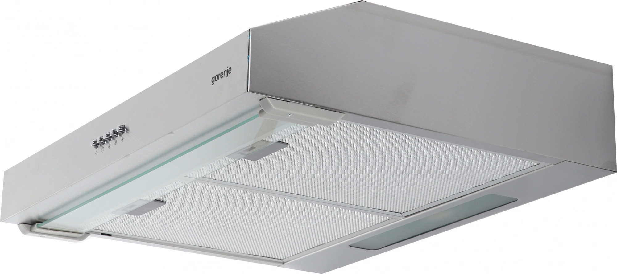 Вытяжка козырьковая Gorenje WHU629EX/M нержавеющая сталь управление: кнопочное (1 мотор) — миниатюра 6