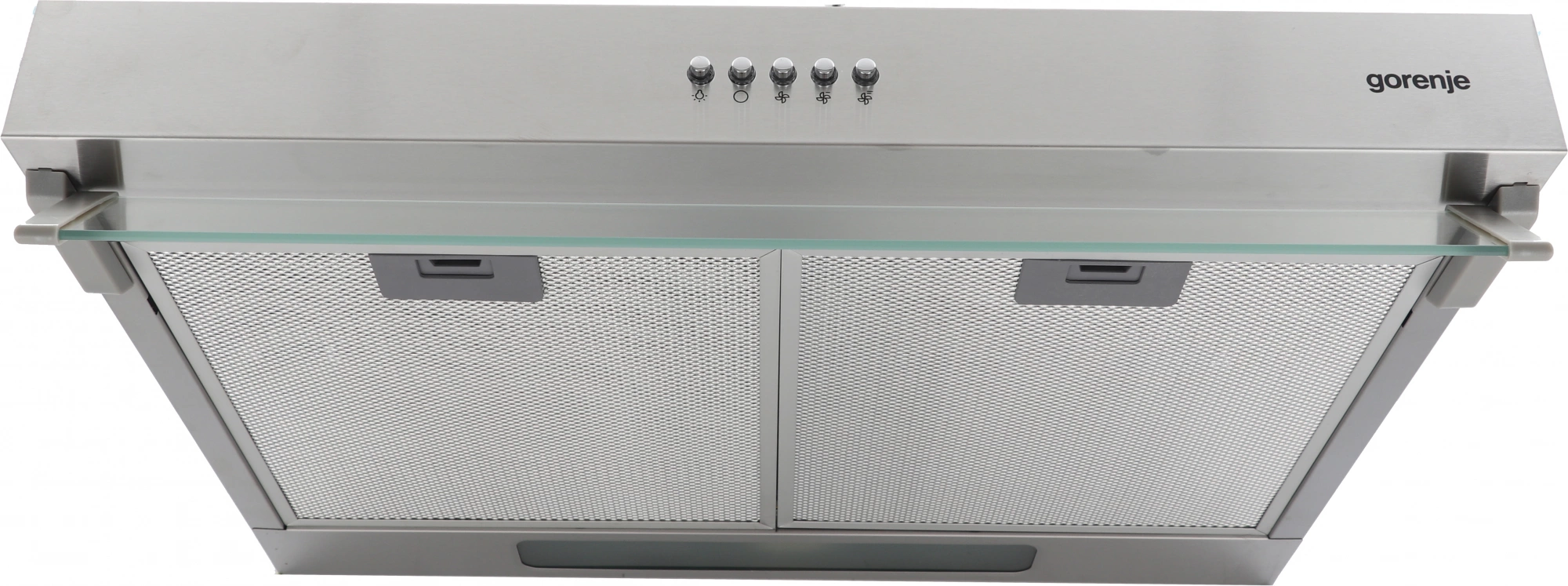 Вытяжка козырьковая Gorenje WHU629EX/M нержавеющая сталь управление: кнопочное (1 мотор) — миниатюра 10