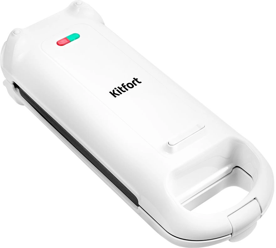 Вафельница Kitfort КТ-1643 700Вт белый — миниатюра 9