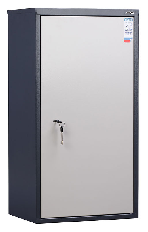 Шкаф бухгалтерский Aiko SL 87T 870x460x340мм ключевой трейзер (S10799090502) — миниатюра 3