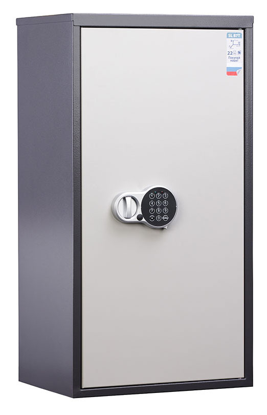 Шкаф бухгалтерский Aiko SL 87T-EL 870x460x340мм электронный трейзер (S10799090902) — миниатюра 2