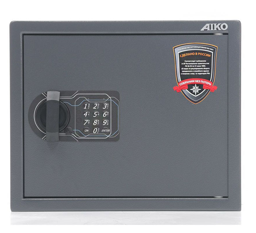 Сейф оружейный Aiko TT 28.EL 280x340x295мм ключевой трейзер (S11299113414) — миниатюра 2