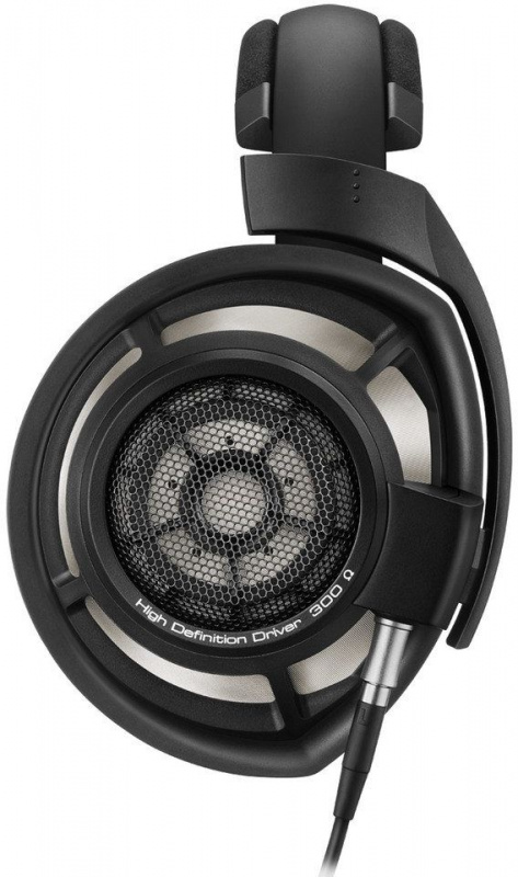 Наушники накладные Sennheiser HD 800 S 3м черный мат./черный проводные оголовье (506911) — фото 1