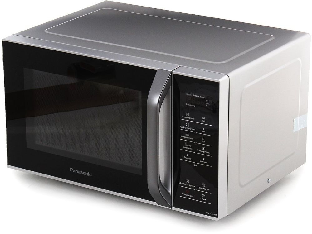 Микроволновая Печь Panasonic NN-ST34HMZPE 25л. 800Вт черный/серебристый — миниатюра 7