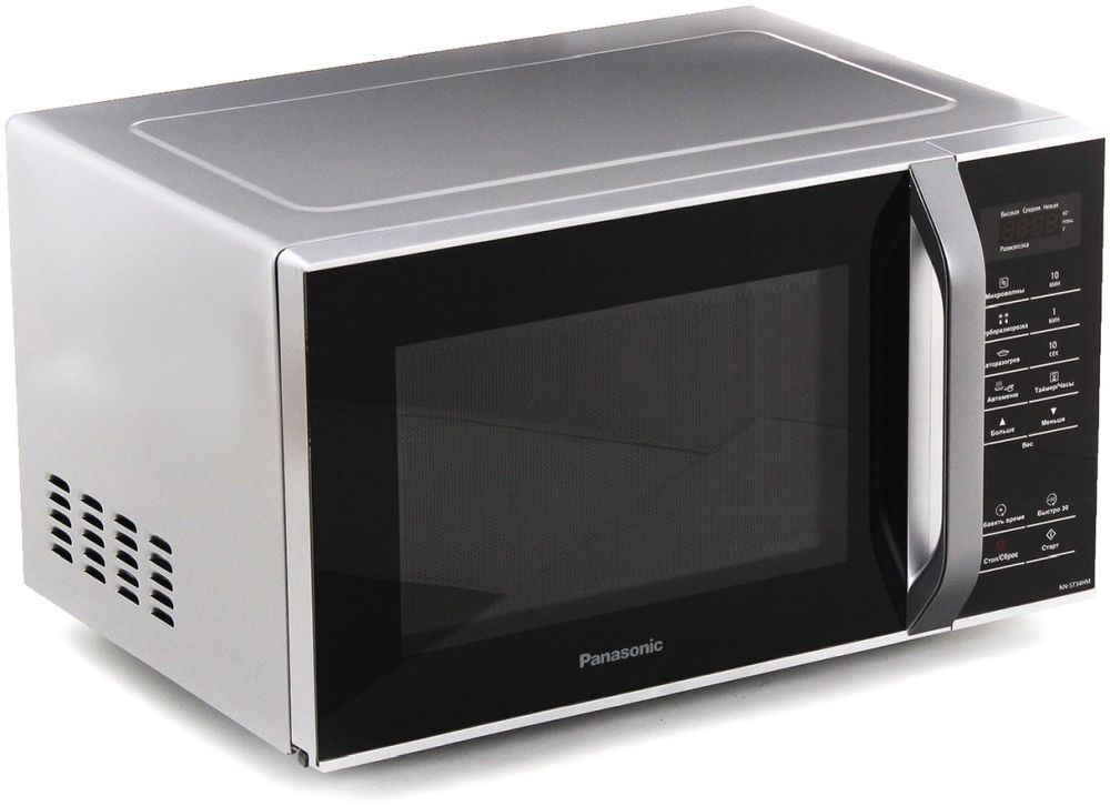 Микроволновая Печь Panasonic NN-ST34HMZPE 25л. 800Вт черный/серебристый — миниатюра 6