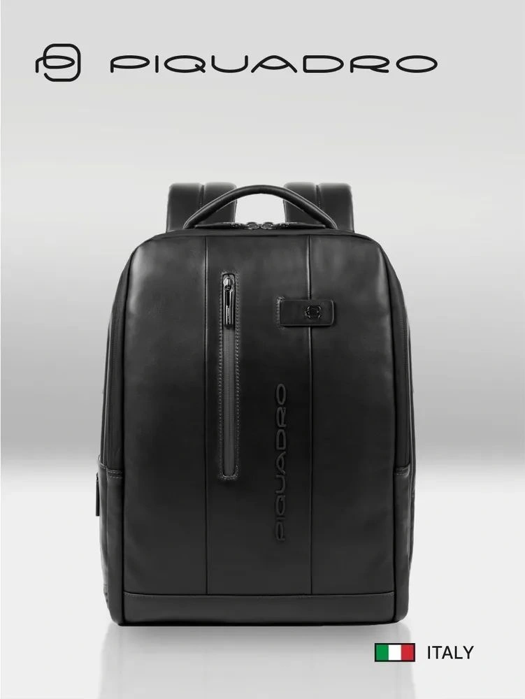 Рюкзак мужской Piquadro Urban CA4818UB00/N черный натур.кожа — миниатюра 11
