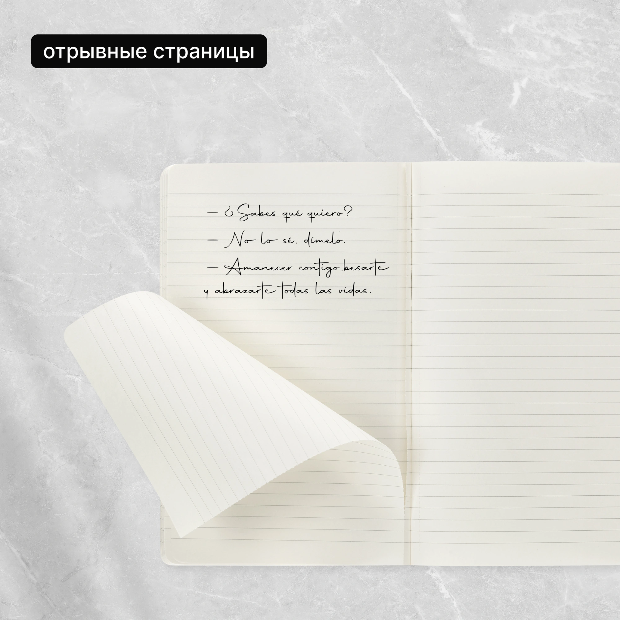 Блокнот Moleskine CAHIER JOURNAL CH016B44 Large 130х210мм обложка картон 80стр. линейка голубой (3шт) — миниатюра 10