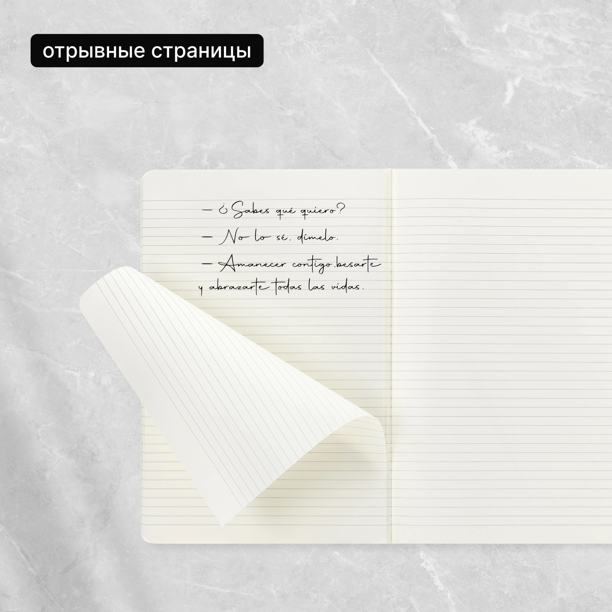Блокнот Moleskine CAHIER JOURNAL CH021B44 XLarge 190х250мм обложка картон 120стр. линейка голубой (3шт) — миниатюра 11