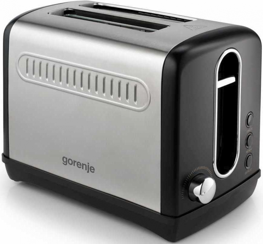 Тостер Gorenje T1100CLBK 860Вт черный — миниатюра 4