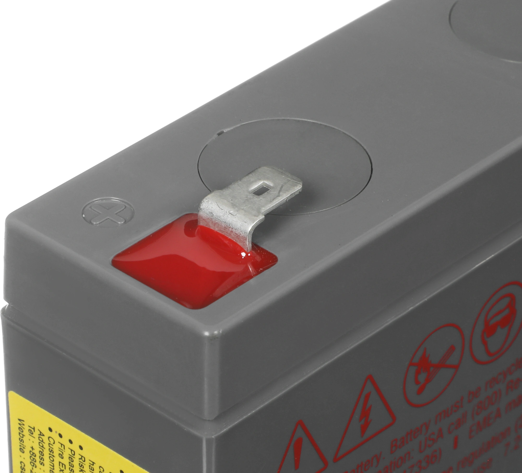 Батарея для ИБП CSB HRL634W F2 FR 6В 9Ач — миниатюра 7