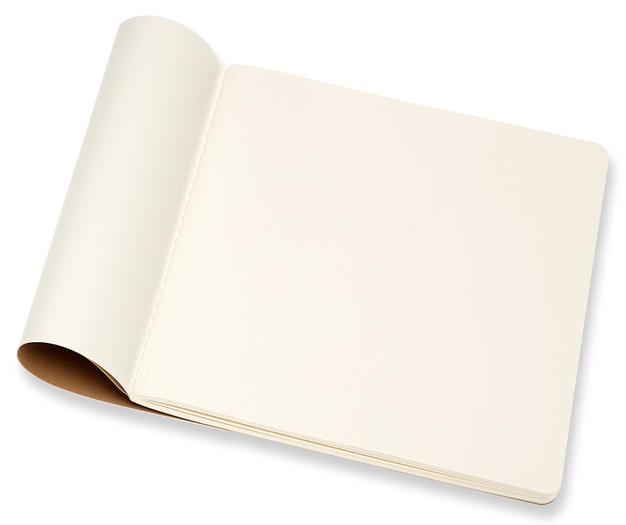 Блокнот для рисования Moleskine ART CAHIER SKETCH ALBUM ARTSKA5P3 190x190мм обложка картон 88стр. бежевый — миниатюра 2