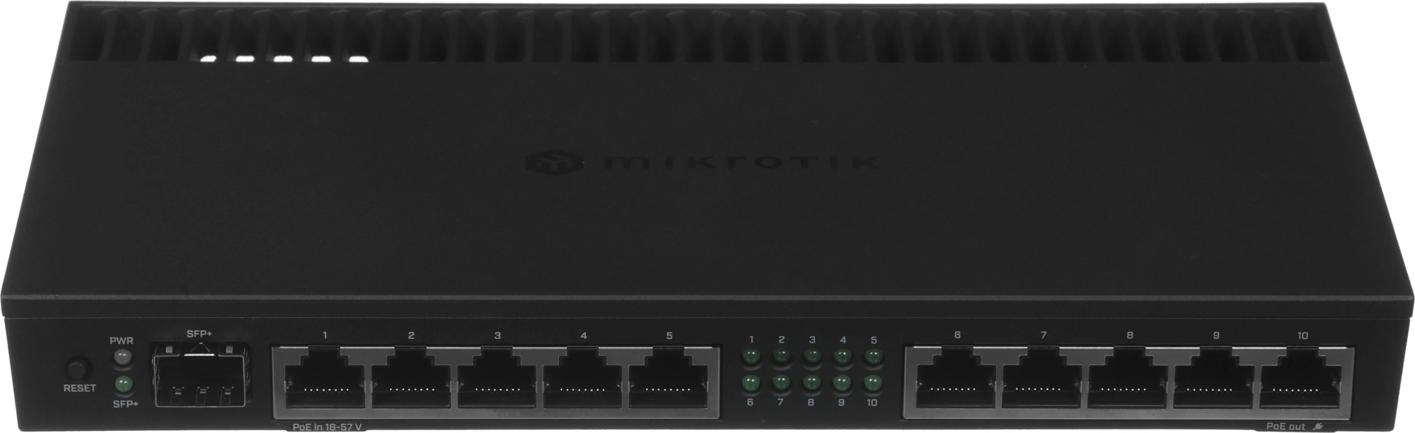 Роутер MikroTik RB4011iGS+RM 10/100/1000BASE-TX/SFP+ черный — миниатюра 4