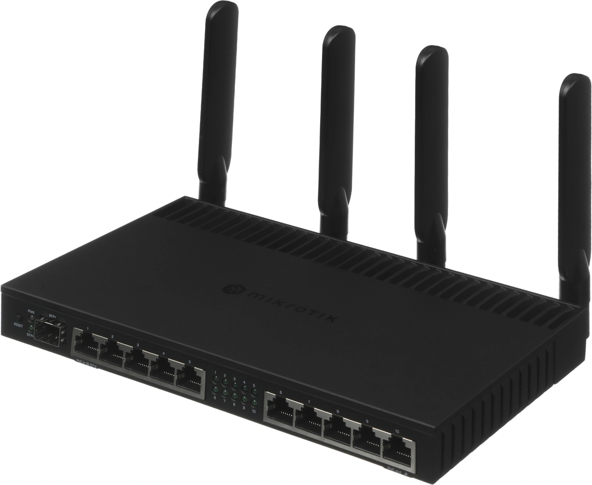 Роутер беспроводной MikroTik RB4011iGS+5HacQ2HnD-IN AC2000 10/100/1000BASE-TX/SFP+ черный — миниатюра 2