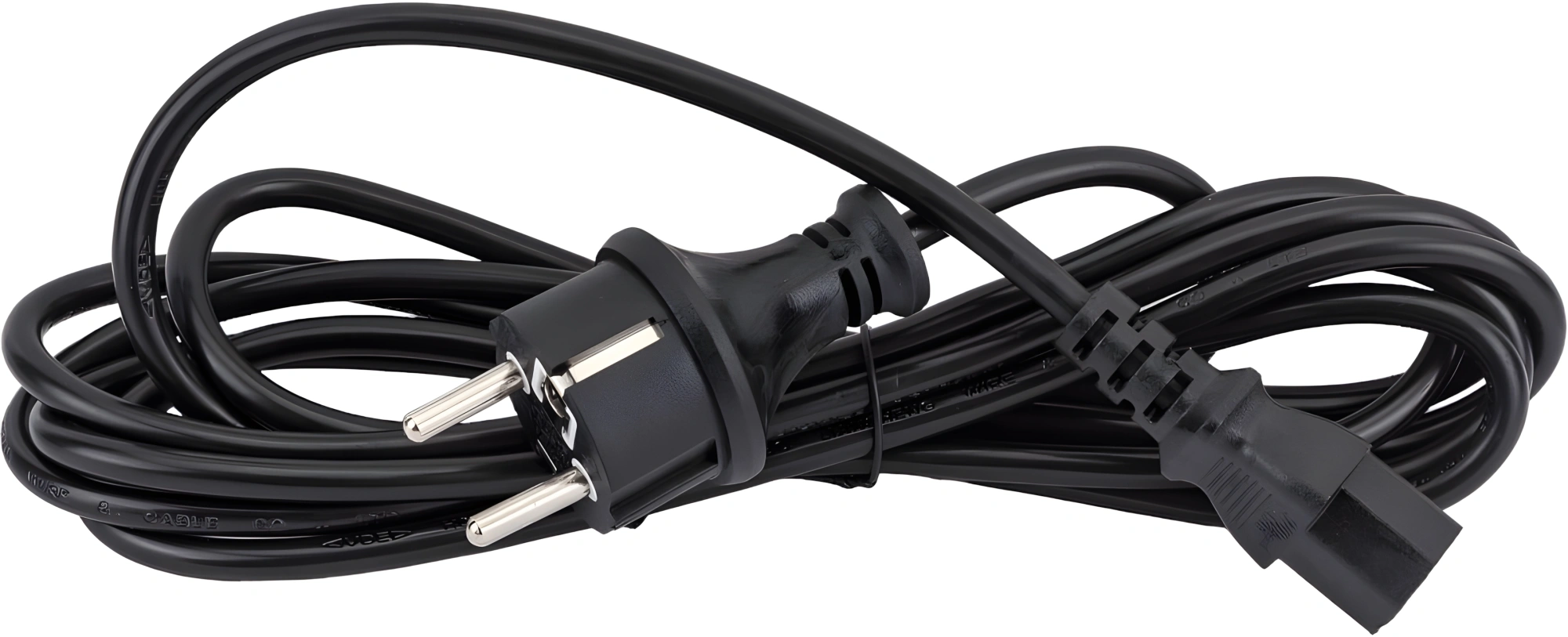 Шнур питания Lanmaster LAN-PP13/SH-3.0-BK C13-Schuko проводник.:3x0.75мм2 3м 220В черный — миниатюра 5