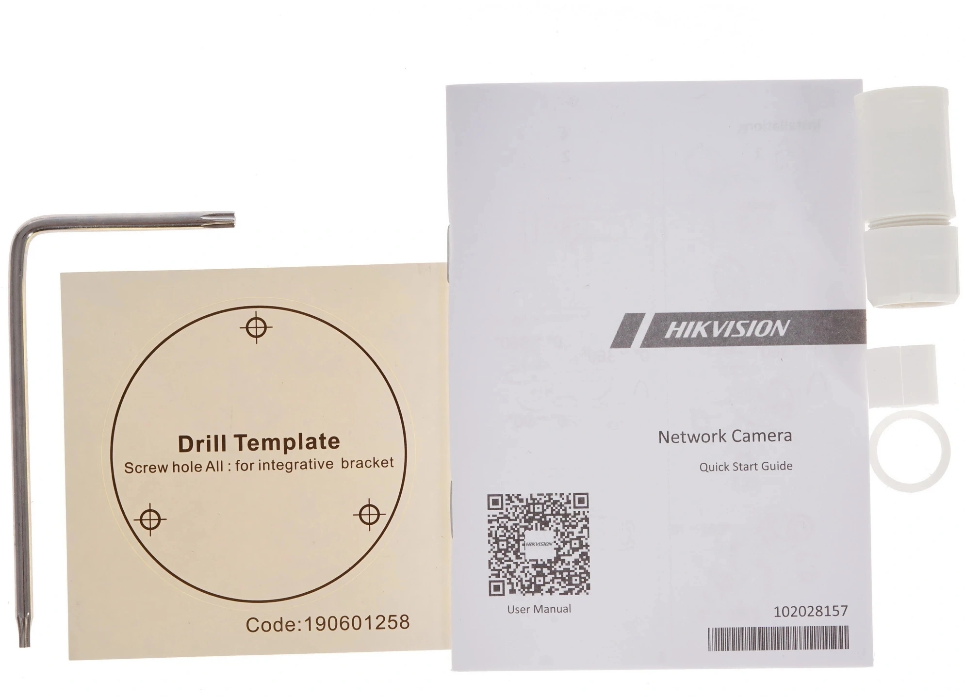 Камера видеонаблюдения IP Hikvision DS-2CD2023G2-IU(4MM)(D) 4-4мм цв. корп.:белый — миниатюра 3