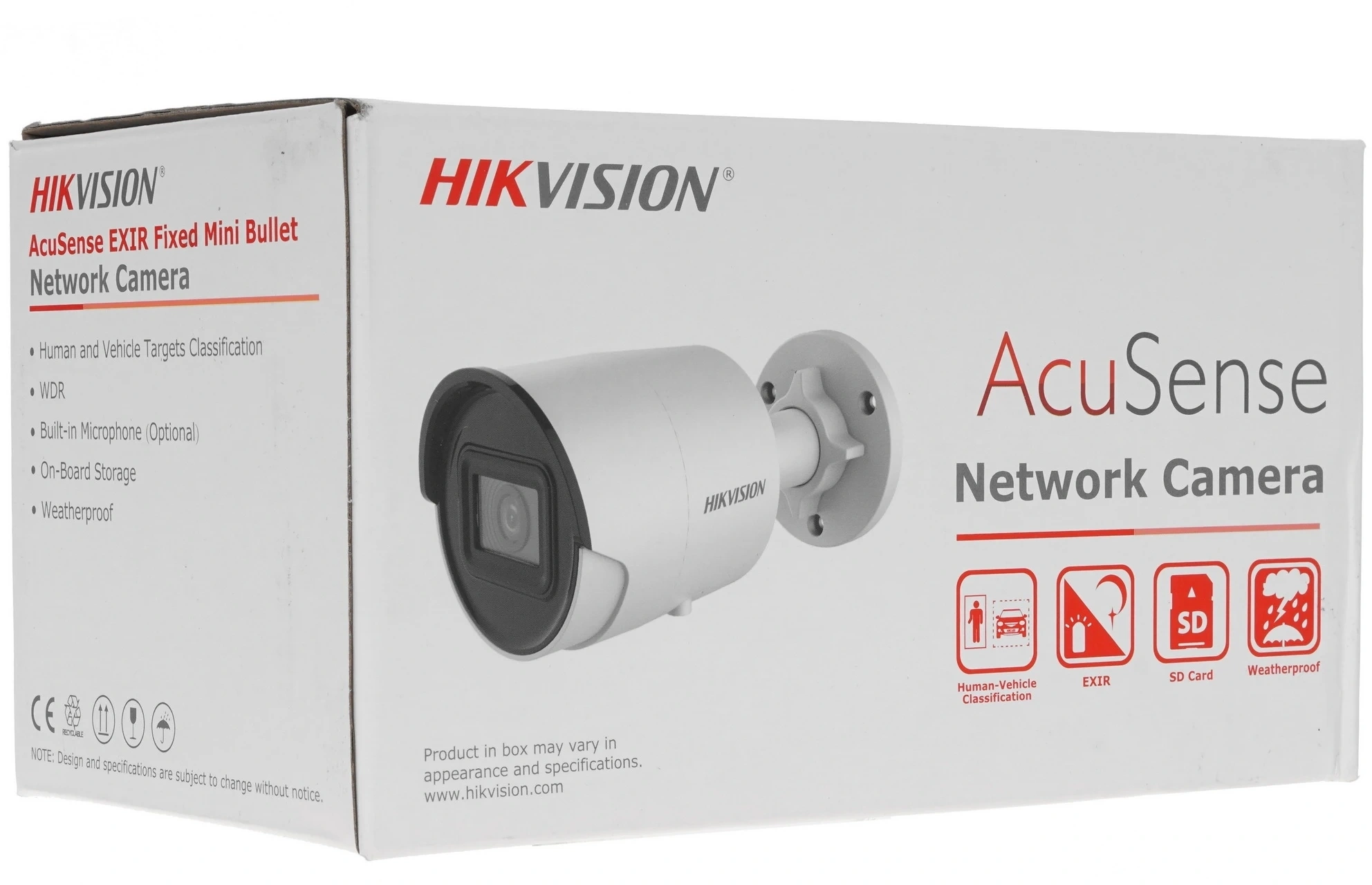 Камера видеонаблюдения IP Hikvision DS-2CD2023G2-IU(4MM)(D) 4-4мм цв. корп.:белый — миниатюра 8