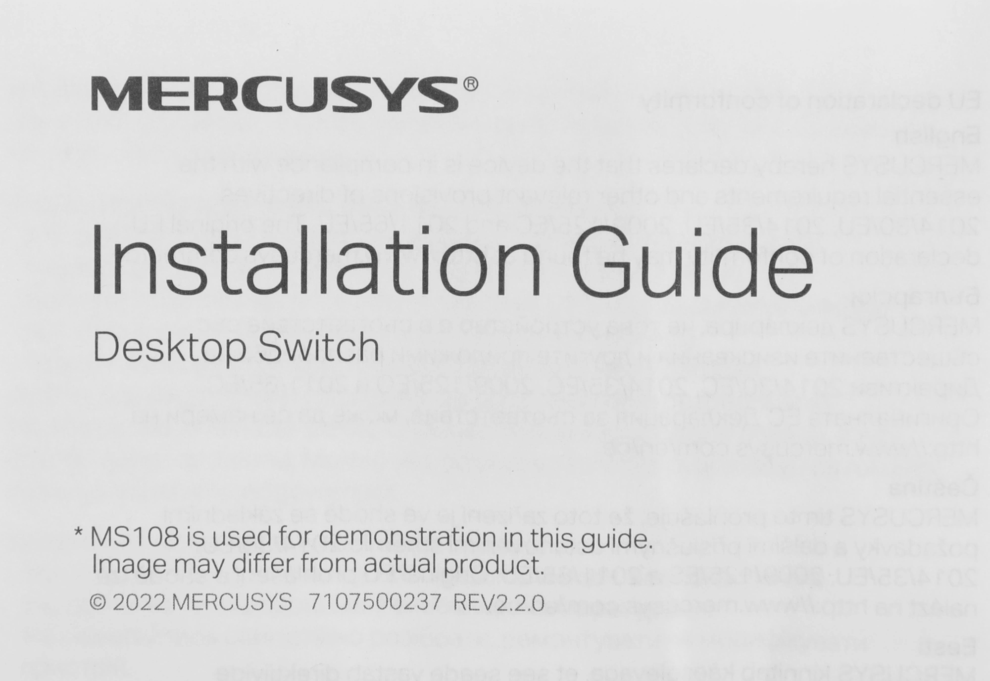 Коммутатор Mercusys MS105G (L2) 5x1Гбит/с неуправляемый — миниатюра 8