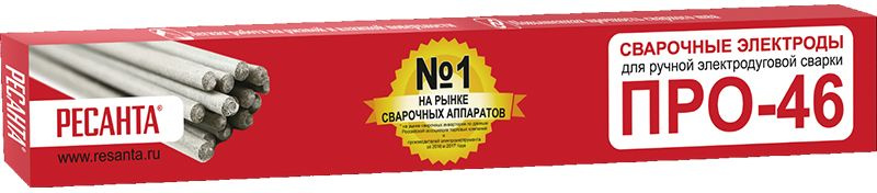 Электрод Ресанта ПРО-46 D3мм L350мм 3гр желтый (71/6/37) — миниатюра 2