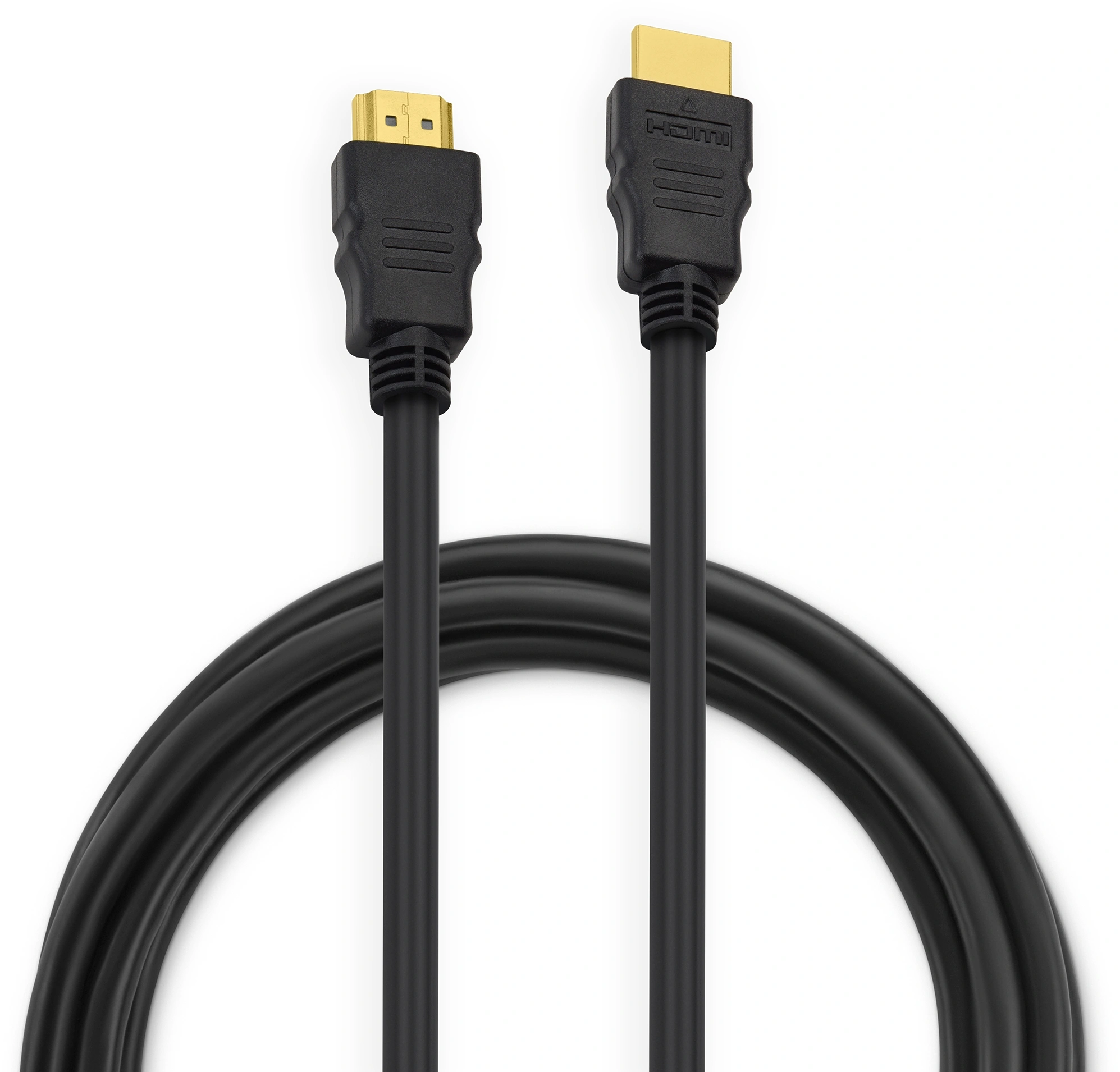 Кабель аудио-видео Buro HDMI 2.0 HDMI (m)/HDMI (m) 5м. позолоч.конт. черный (BHP HDMI 2.0-5) — миниатюра 2