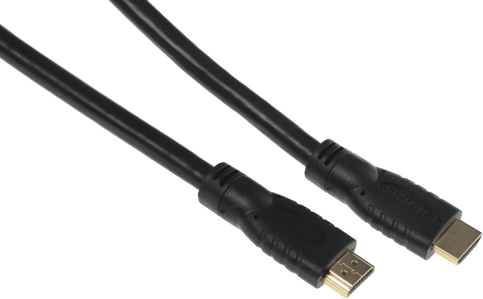 Кабель аудио-видео Buro HDMI 2.0 HDMI (m)/HDMI (m) 7м. позолоч.конт. черный (BHP HDMI 2.0-7) — миниатюра 4