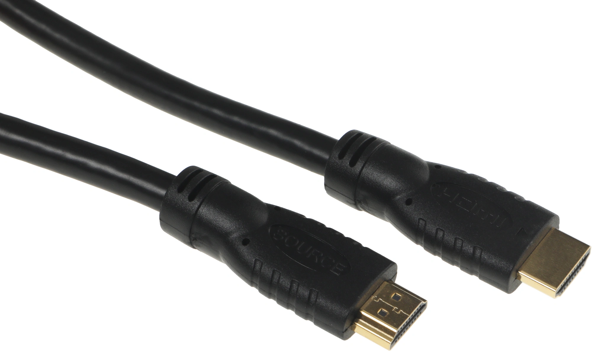 Кабель аудио-видео Buro HDMI 2.0 HDMI (m)/HDMI (m) 10м. позолоч.конт. черный (BHP HDMI 2.0-10) — миниатюра 4