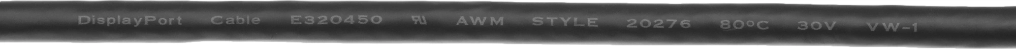 Кабель-переходник аудио-видео Buro v. 1.2 DisplayPort (m)/HDMI (m) 2м. позолоч.конт. черный (BHP DPP_HDMI-2) — миниатюра 4