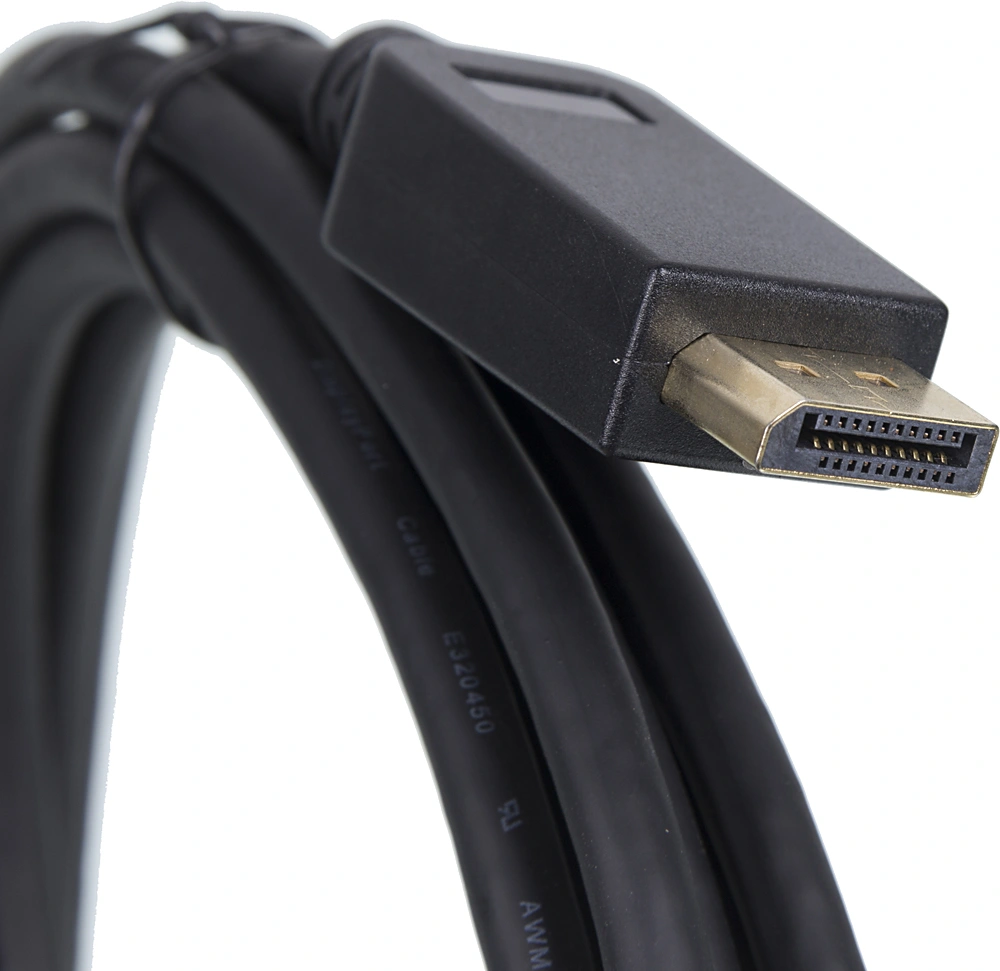 Кабель-переходник аудио-видео 1.2v DisplayPort (m)/HDMI (m) 3м. черный