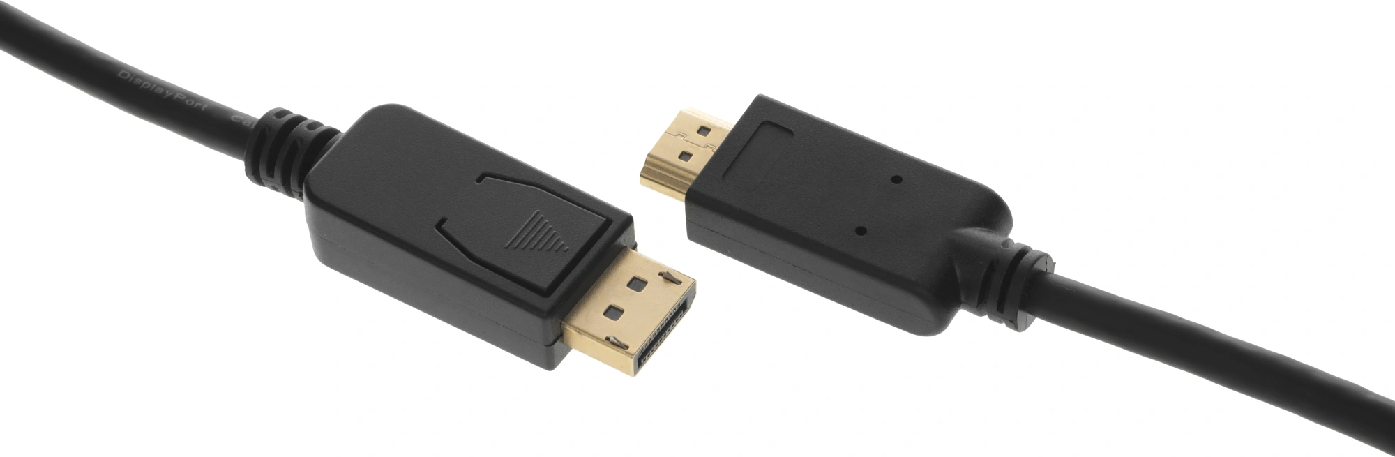 Кабель-переходник аудио-видео 1.2v DisplayPort (m)/HDMI (m) 3м. черный — миниатюра 5