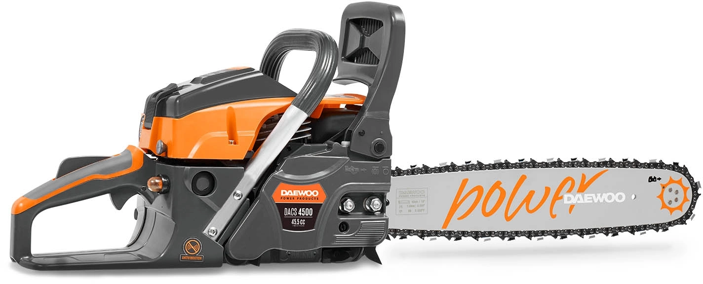 Бензопила Daewoo DACS 4500 3.2л.с. дл.шины:16" (40cm) — миниатюра 2