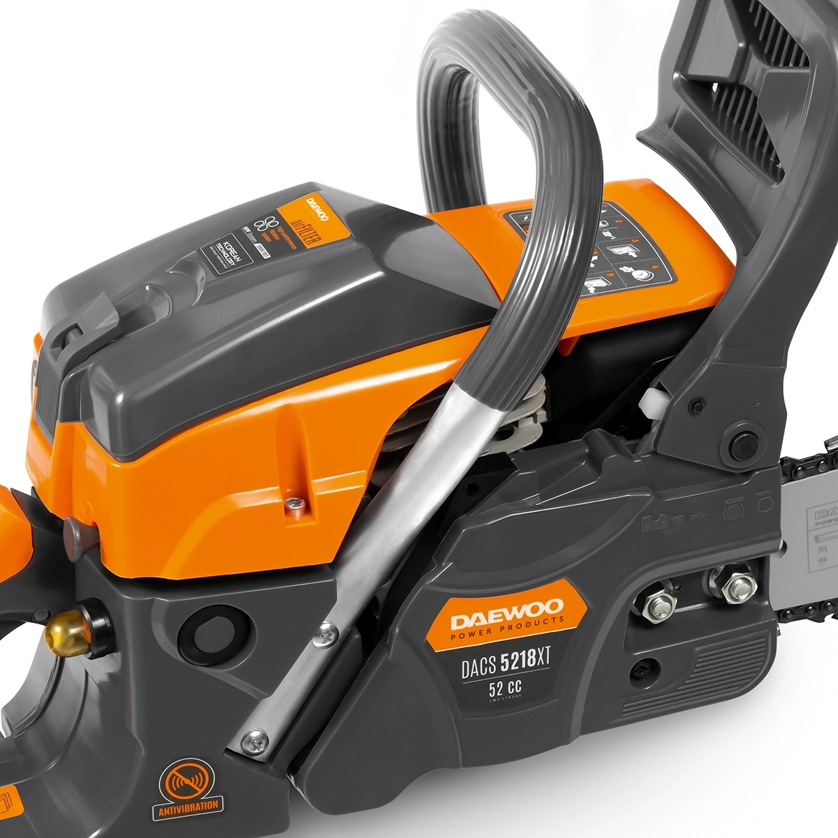Бензопила Daewoo DACS 5218XT 3.5л.с. дл.шины:18" (45cm) — миниатюра 4