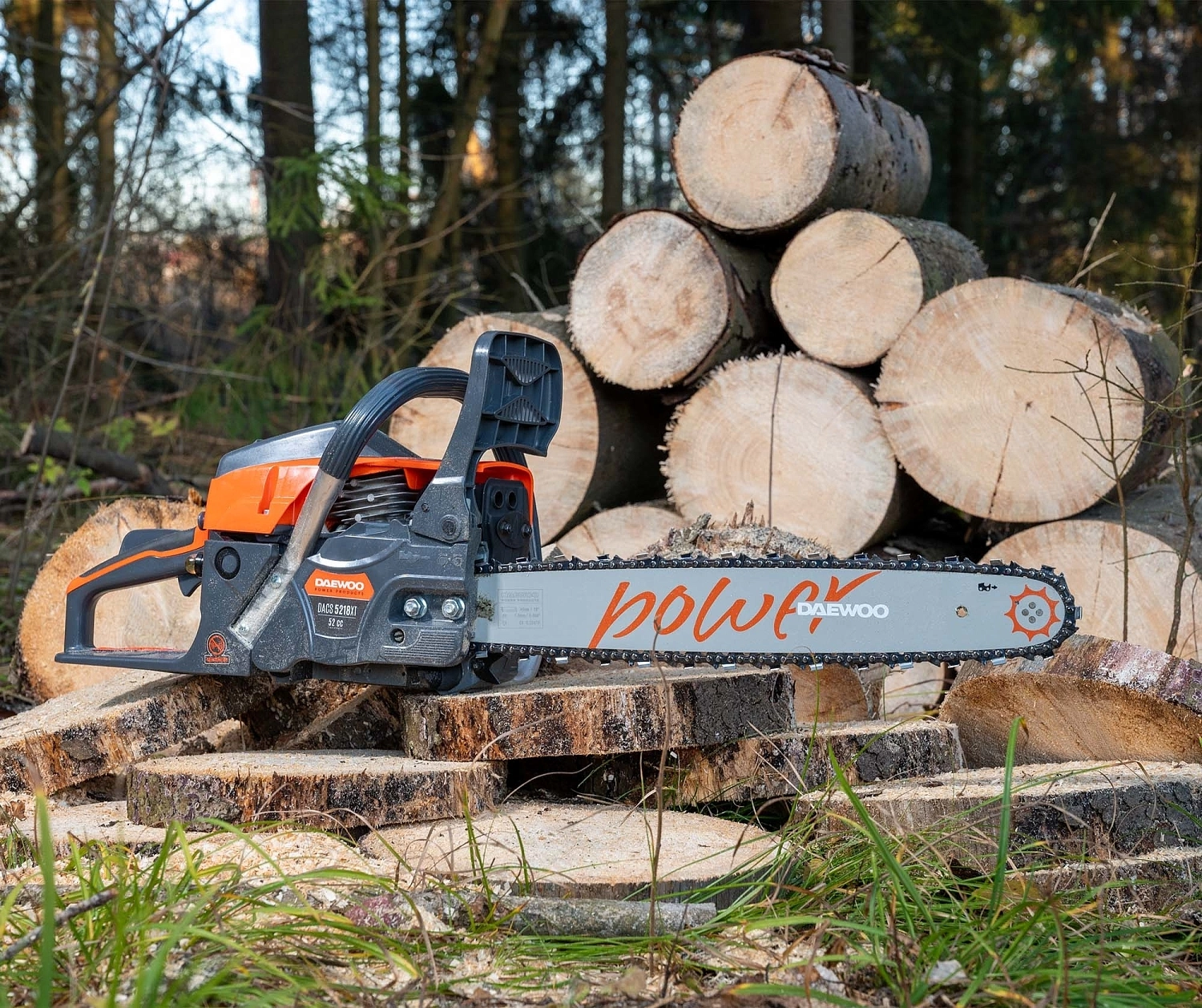 Бензопила Daewoo DACS 5218XT 3.5л.с. дл.шины:18" (45cm) — миниатюра 12