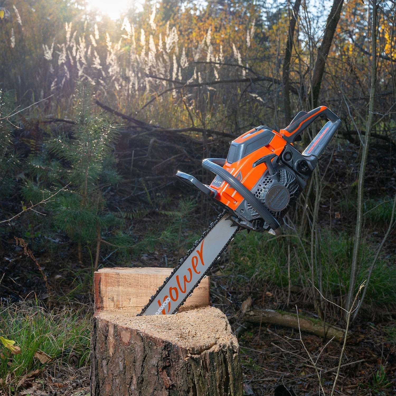 Бензопила Daewoo DACS 5820XT 4.5л.с. дл.шины:20" (50cm) — миниатюра 14
