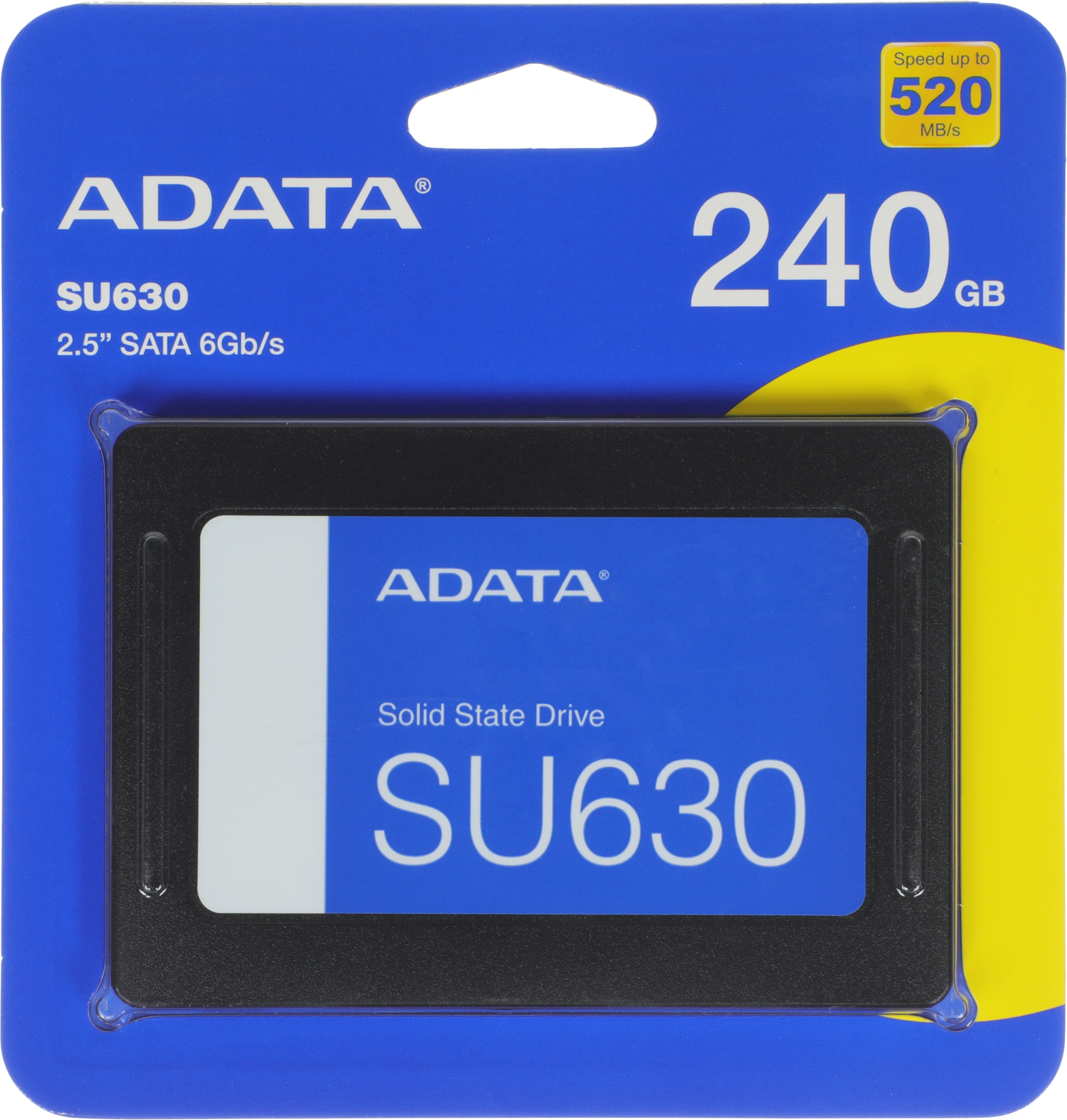 Накопитель SSD A-Data SATA-III 240GB ASU630SS-240GQ-R Ultimate SU630 2.5" — миниатюра 2