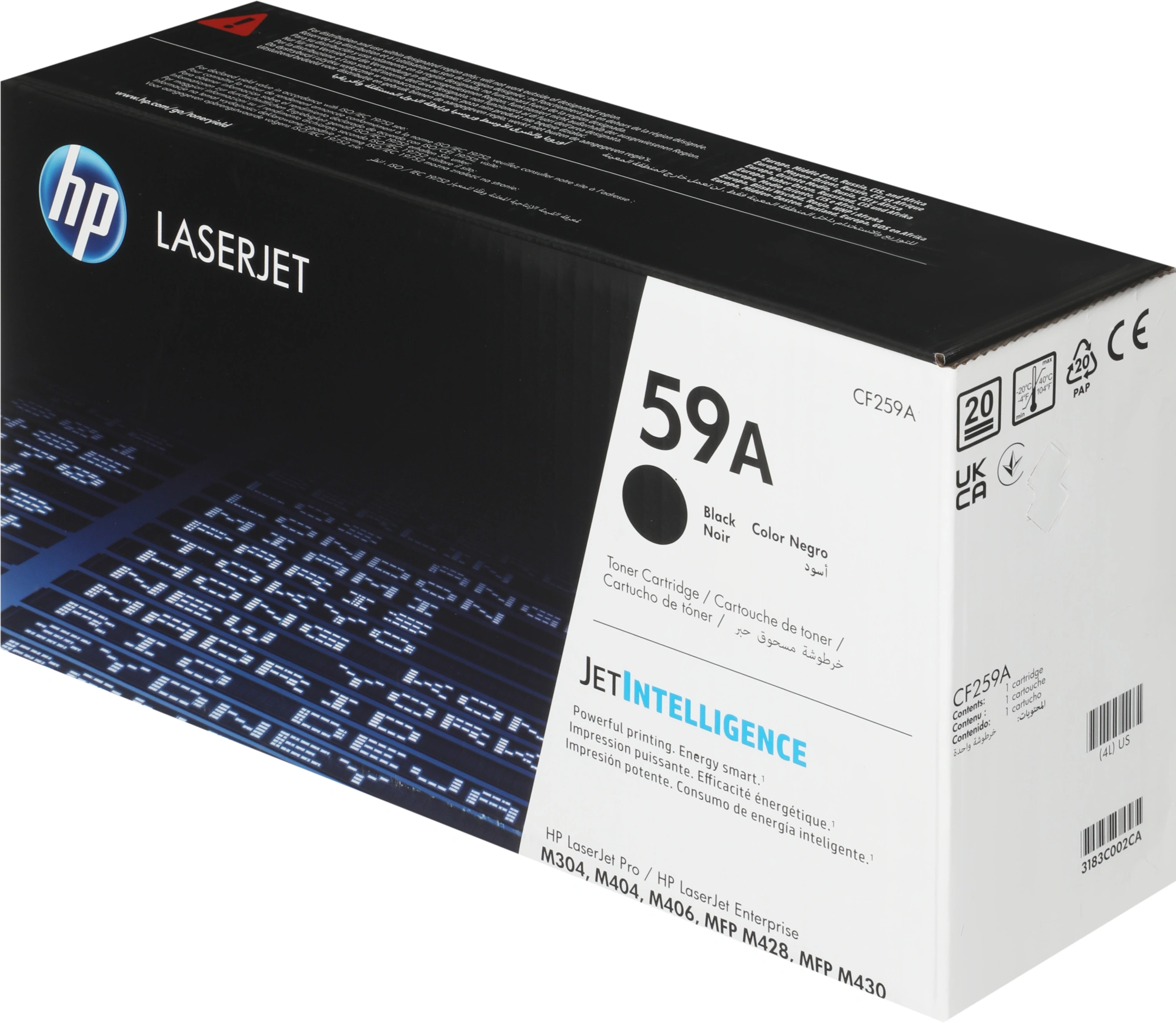 Картридж лазерный HP 59A CF259A черный бар.в компл. (3000стр.) для HP LJ M304/M404/MFP M428 — миниатюра 6