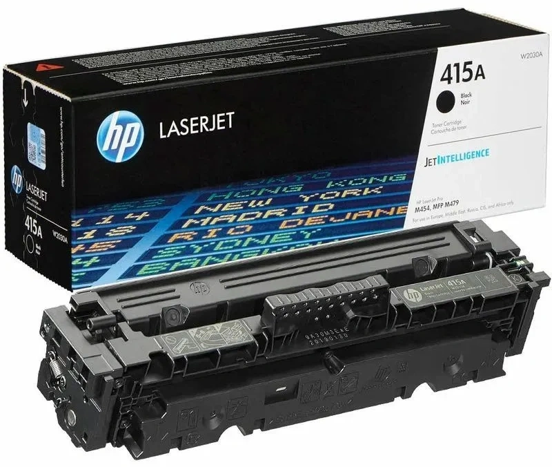 Картридж лазерный HP 415A W2030A черный бар.в компл. (2400стр.) для HP LJ M454/MFP M479 — миниатюра 8
