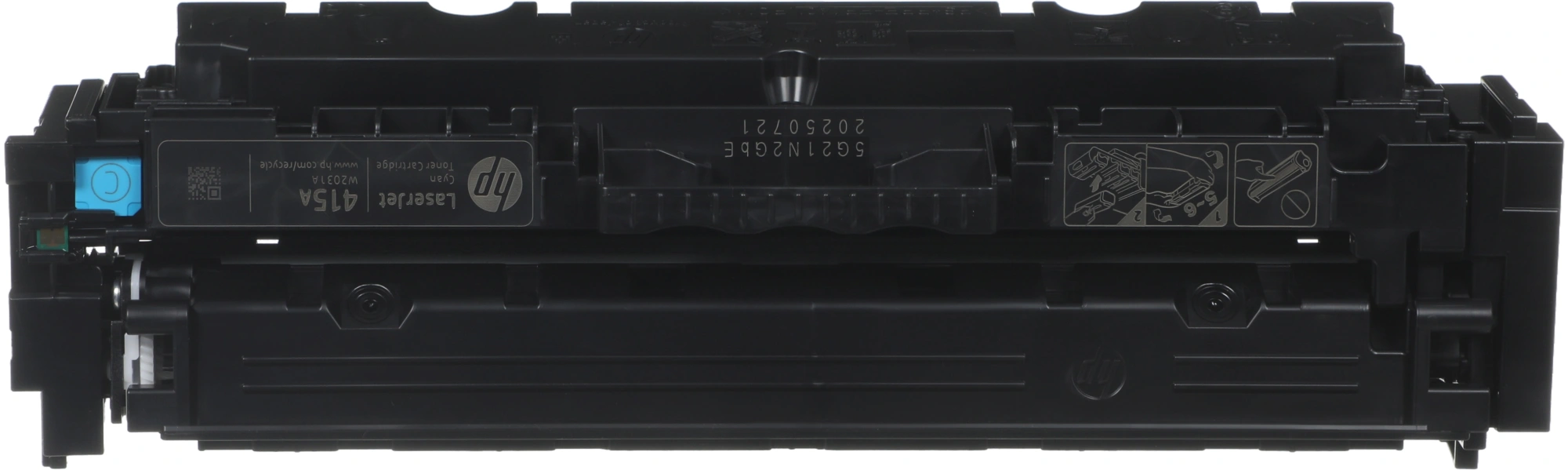 Картридж лазерный HP 415A W2031A голубой бар.в компл. (2100стр.) для HP HP LJ M454/MFP M479 — миниатюра 13