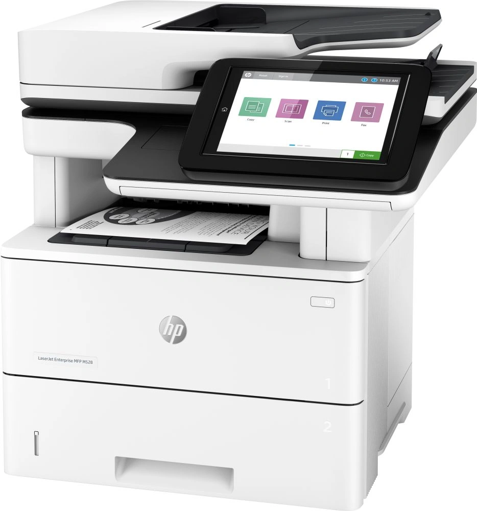 МФУ лазерный HP LaserJet Enterprise M528dn (1PV64A) A4 Duplex Net белый — миниатюра 4