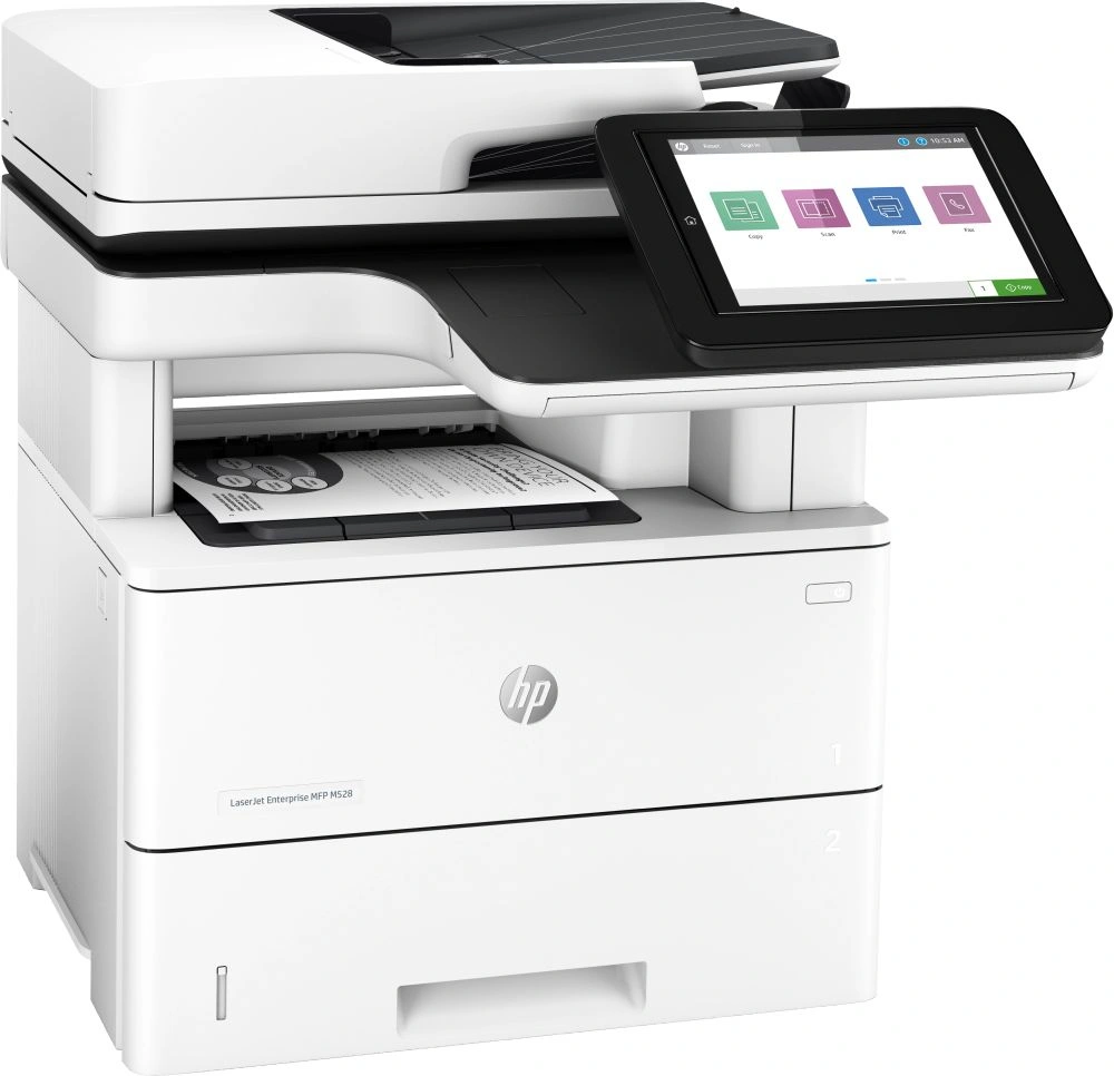 МФУ лазерный HP LaserJet Enterprise M528dn (1PV64A) A4 Duplex Net белый — миниатюра 6