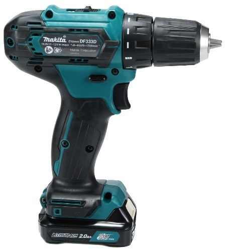 Дрель-шуруповерт Makita DF333DWAE аккум. патрон:быстрозажимной (кейс в комплекте) — миниатюра 5