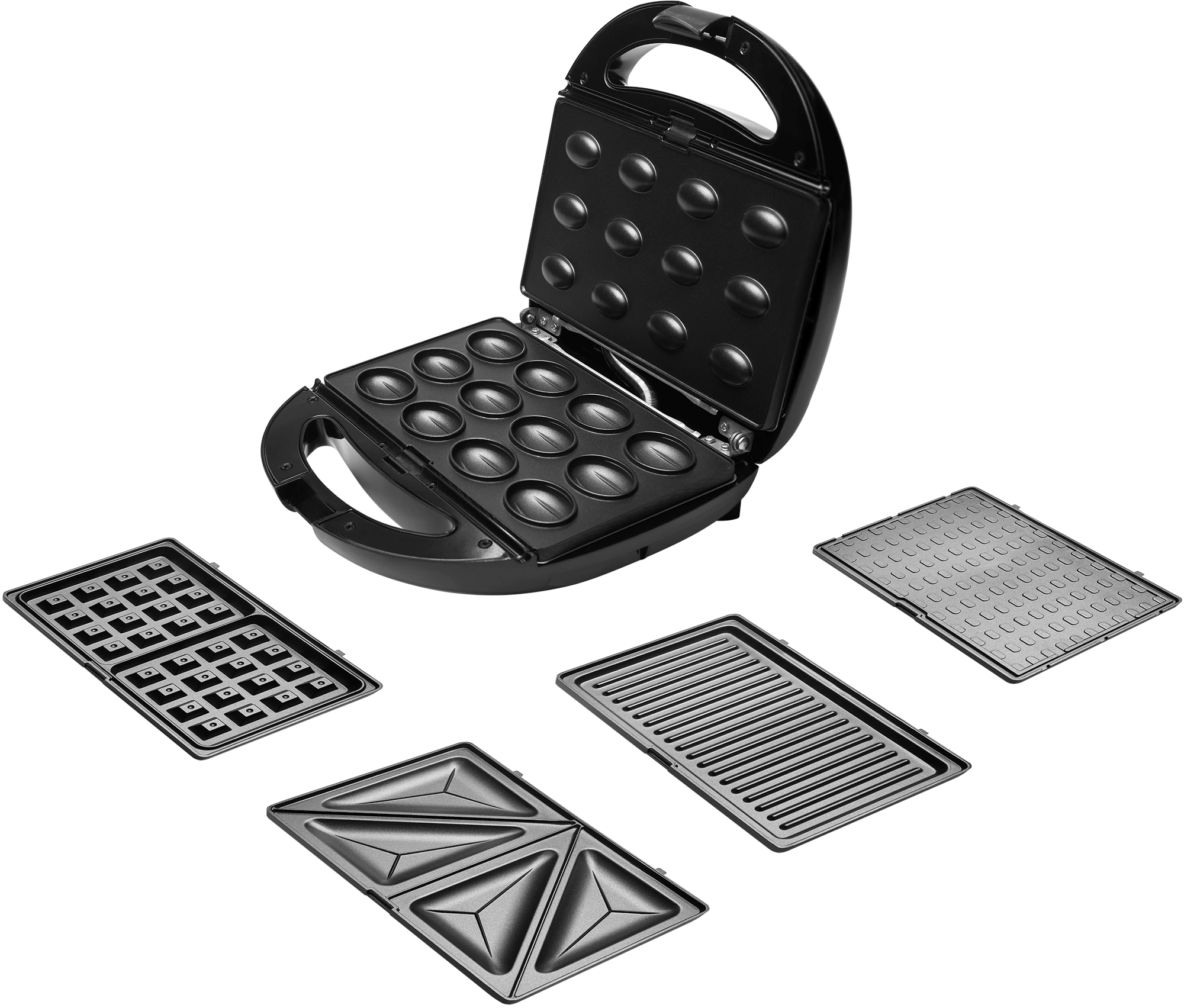 Сэндвичница Polaris PST 0105 850Вт черный — миниатюра 12
