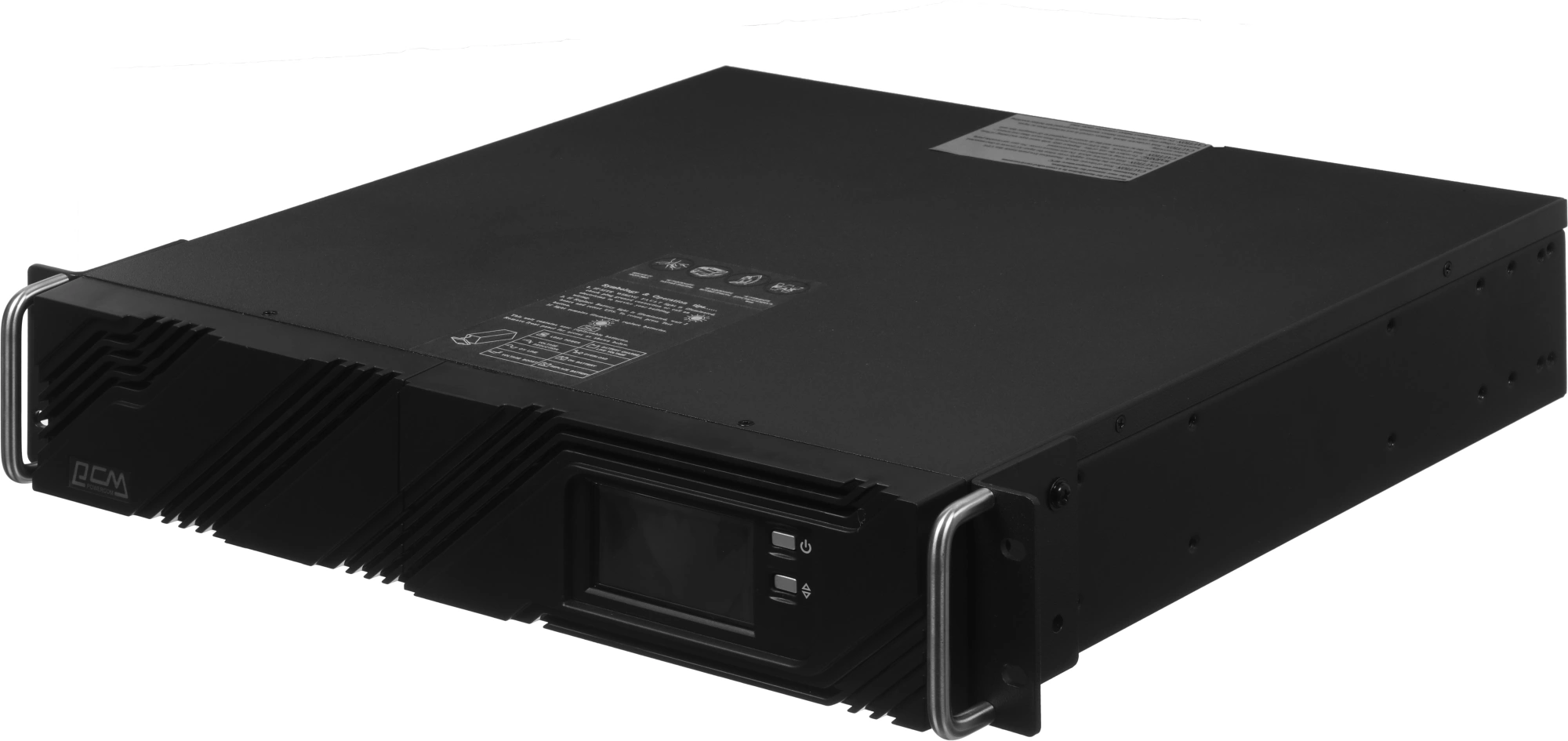 Источник бесперебойного питания Powercom Smart King Pro+ SPR-2000 LCD 1600Вт 2000ВА черный — миниатюра 13