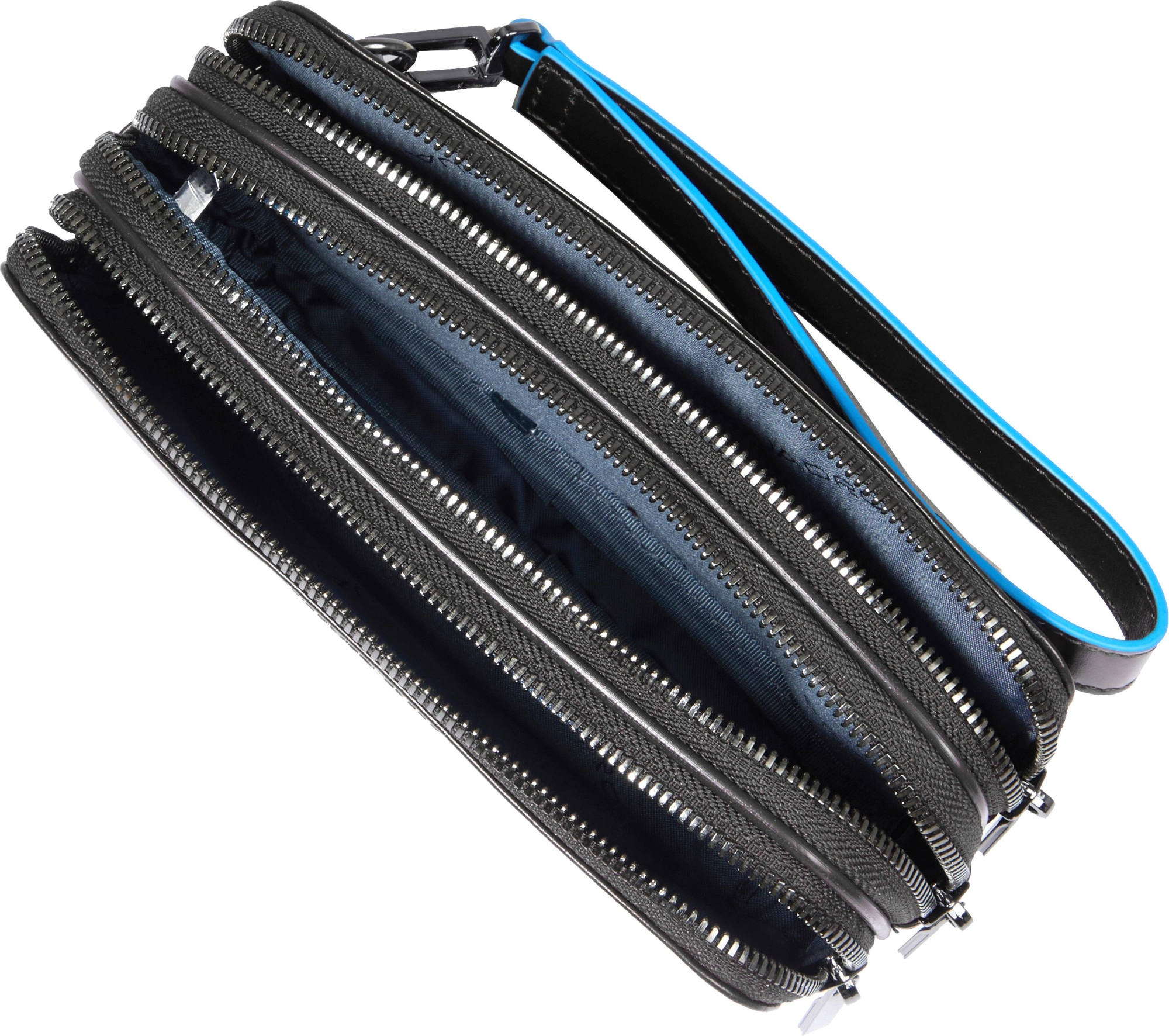 Клатч мужской Piquadro Blue Square AC2141B2R/N черный натур.кожа — миниатюра 4