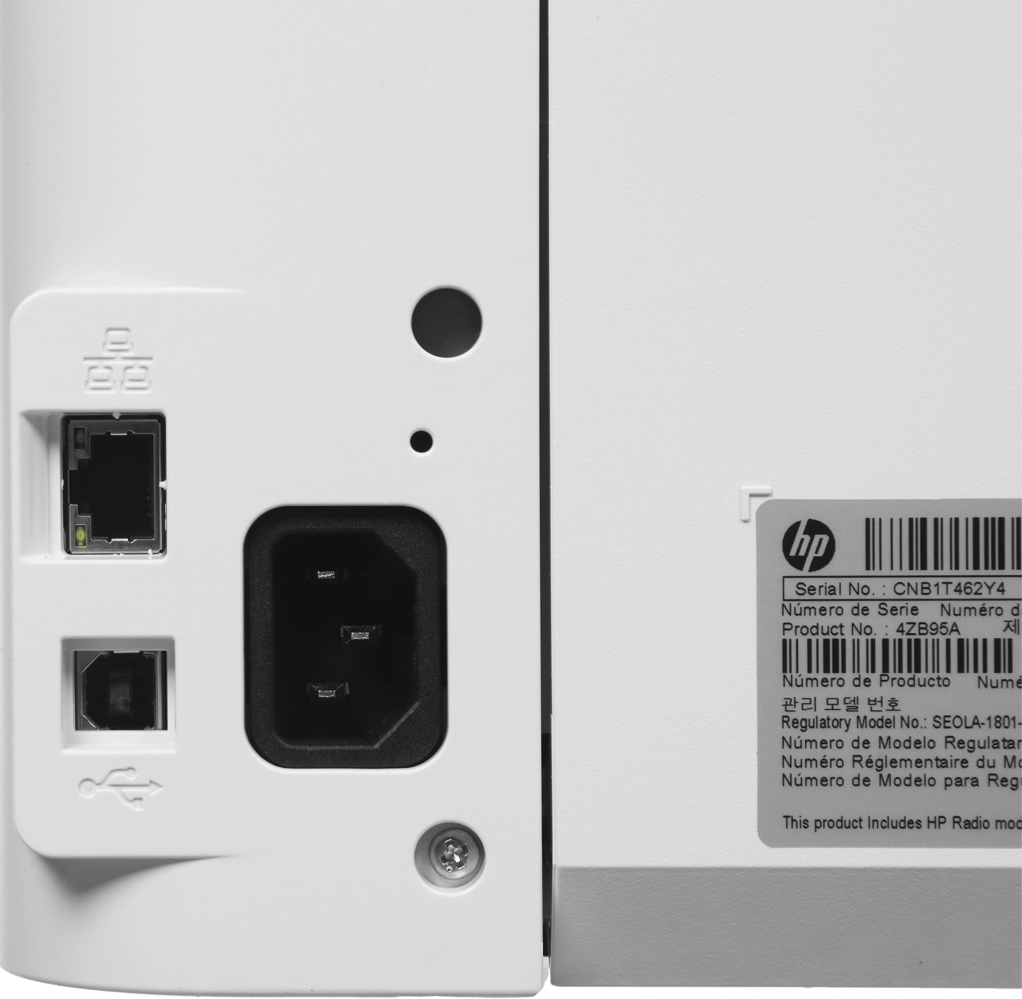 Принтер лазерный HP Color LaserJet 150nw (4ZB95A) A4 WiFi белый — миниатюра 13