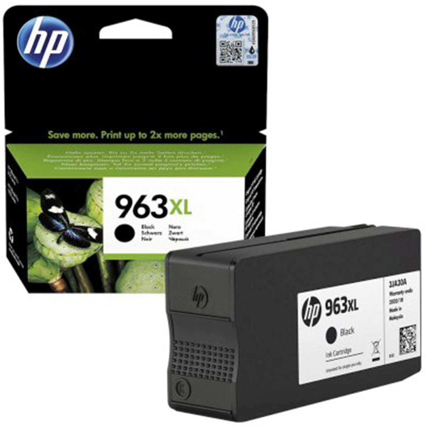 Картридж струйный HP 963XL 3JA30AE черный (2000стр.) для HP OfficeJet Pro 901x/902x HP — миниатюра 8